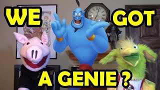 ALADDIN GENIE ! WE GOT A GENIE ?? | Sam The Ham