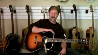 Official Washburn WSD5240 Solo Deluxe Acoustic Guitar Demo