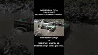 OFFROAD RC KAMYONETİ ÇAMURU AŞAMADI #offroad #rc