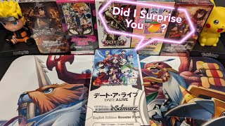 Weiss Schwarz TCG: Opening a Booster Box of DATE ALIVE!