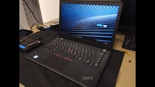 Lenovo ThinkPad T480 Unboxing Quick Teardown