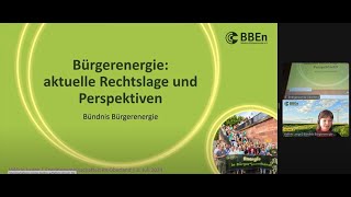 Energiegemeinschaften und Energysharing in Deutschland (Valerie Lange von BBEn)