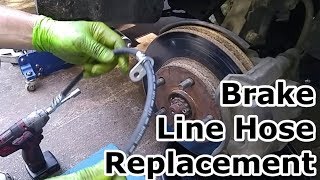 Brake Line Hose Replacement - Toyota Camry