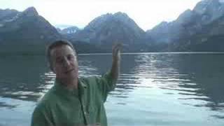 Canoe Camping on Leigh Lake, Grand Teton National Park, Wyoming