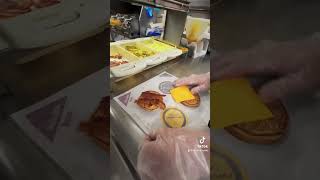 How to Make a Bacon McDouble at McDonald’s? 🥓 #shorts