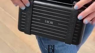 Dior Rimowa clutch