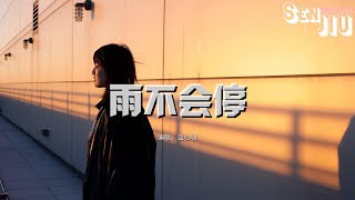 蓝心羽 - 雨不会停『他送我颠沛流离 我愿意 我乐意，我曾用无数朝夕 证明我勇气。』【動態歌詞Lyrics】2024 熱門歌曲 | 2024 新歌推送 | 抖音十大熱門歌曲 | 最火最熱門洗腦抖音歌曲