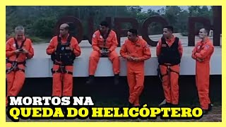 Velório dos mortos em queda  de helicóptero