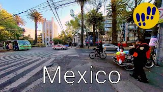 Walking in Mexico City