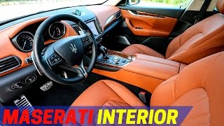 LOOK!! NEW 2017 Maserati Levante S INTERIOR