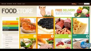 Download Food Store OsCommerce Template by  Mercury TM