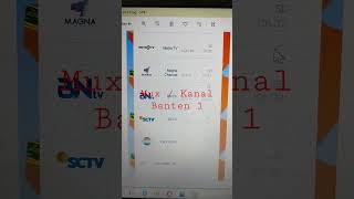 Mux / Kanal Banten 1 Kabupaten Serang, Kota Cilegon, Kota Serang