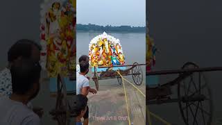 মায়ের হয়না বিসর্জন।,🙏🙏🙏🙏🙏#viral #india #hindu #immersion #বিসর্জন #kalithakura #song #durgapuja