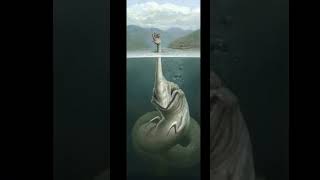 water monster 😱-водяной монстр😱