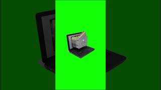 Paper fold organized Green Screen Template #greenscreen #4kfootage#screencrafter #paperfoldeffect