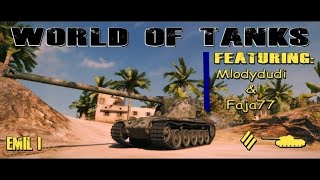 World of Tanks Sweden Emil 1, Seek and Destroy 13 Platoon Kills #WorldofTanks #wot