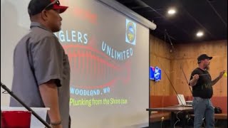 Cold Water Strong and Anglers Unlimited plunking seminar w/ Ken & Robert. SWWA