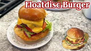 Floatdisc Burger, A Crunchy Surprise from Penacony, Recipe from Honkai: Star Rail | ALEX MAKES