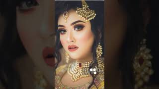 Designer Nikah Dresses For Bride Bridal Hairstyle Makeup & Wedding Dress Design 2023 #shorts #part10