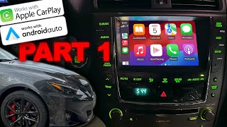 CarPlay Upgrade on my Lexus is350 | Grom VLine pt.1