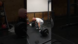 455lb deadlifts.