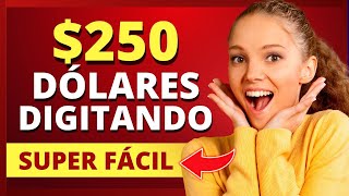 $250 DÓLARES DIGITANDO FRASES | POUCAS PESSOAS SABEM DISSO!