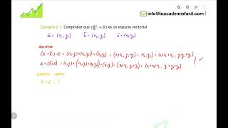 2 1 Espacios vectoriales