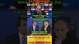 Bielsa, "Políticamente Correcto" #shorts #futbol #copaamerica #bielsa #argentina #FutArg #FutUru