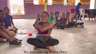 How we make our Traditional Nigerian Beads in Dream Catchers Academy Girls