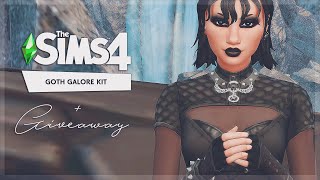 LET'S CREATE A GOTH (GIVEAWAY!!!)//THE SIMS 4