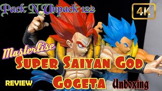 Super Saiyan God Gogeta Manga Dimensions Custom! Dragon Ball Super | Pack N Unpack 122