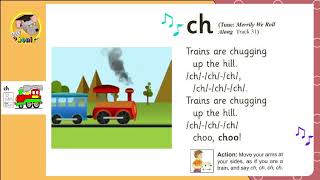 JOLLY PHONICS /Ch/ SONG, LYRICS AND ACTION  ||  PHASE 6