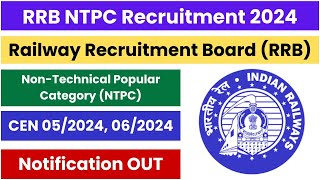 Railway Recruitment Board (RRB) Railway Non Technical Popular Categories NTPC Graduate Level Post R