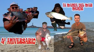 DORADAS BUENAS EN LA MANGA DEL MAR MENOR 4º aniversario Surfcasting El Dorado