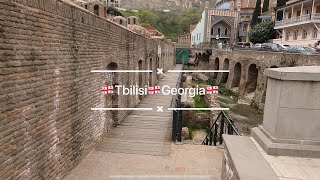 Old City of Tbilisi Georgia 🇬🇪 4K Walking Tour