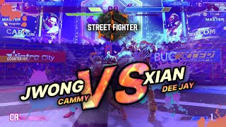 SF6 → Justin Wong (Cammy) vs Xian (Dee Jay) #001