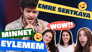 ITALIAN FRIENDS react to EMRE SERTKAYA singing MINNET EYLEMEM | eng/turks sub