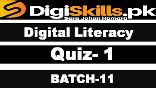 Digital literacy quiz 1 batch 11 solved quiz digiskills / digiskills digital literacy quiz 1 batch11