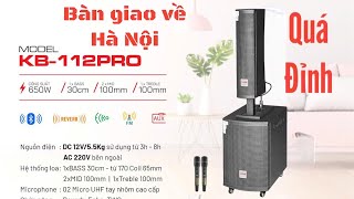 Loa karaoke colum-kb112pro ,phiên bản loa sự kiện ,bàn giao về Anh đen Hà Nội #loacolumkb112pro