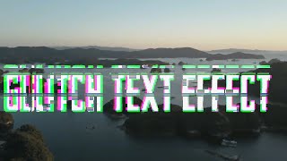 HOW TO MAKE A GLITCH TEXT EFFECT IN FILMORA X TUTORIAL