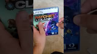 Unboxing Ratchet And Clank Rift Apart PS5 #ASMR #shorts