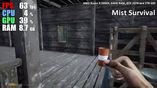 Mist Survival Performance Test