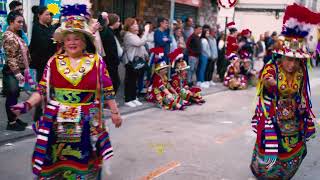 Tinkus San Simon filial Valencia Presentes en el Carnaval de Russafa 2023