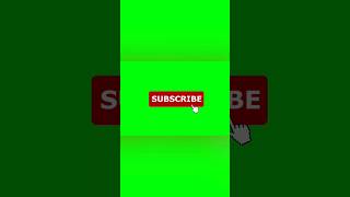 YouTube Subscribe Greenscreen Effect