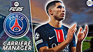 FC25 - CARRIÈRE MANAGER PSG #9 | PLAY-OFFS CONTRE MANCHESTER CITY !