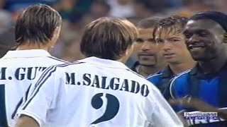 Legendary  Show ! Seedorf , Vieri , Adriano vs Raul / Guti (Real Madrid vs Inter Milan 2001)