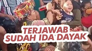 TERJAWAB SUDAH IDA DAYAK BERASAL DARI MANA, PEREMPUAN 'SAKTI' OBATI PASIEN PAKAI MINYAK DAN TARIAN