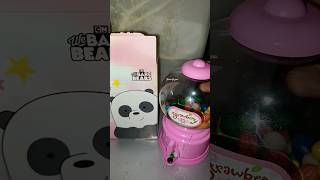 ASMR WE BARE BEARS & CANDY MACHINE #ytshorts #shortvideo