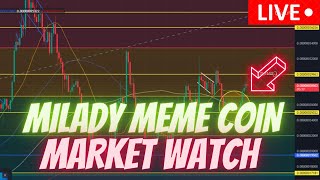 MILADY MEME COIN  JASMY COIN  BTC   \ MARKET WATCH \   ***WE ARE LIVE***