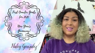 My First Quarter Goals for 2020 + New Year's Giveaway! {CLOSED 1.1.2020}